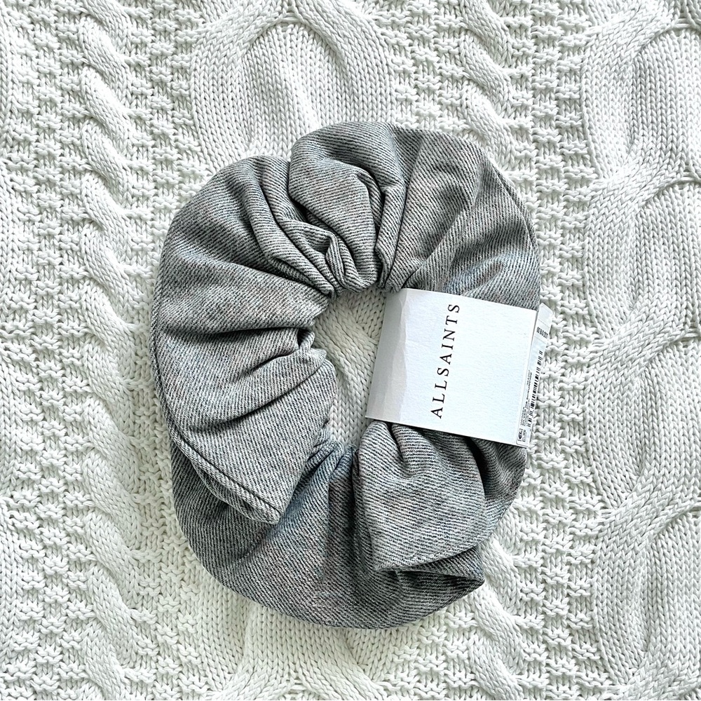 NWT AllSaints Oversized Hair Scrunchie / Hair Accessory
